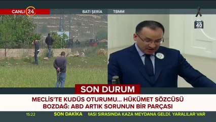 TBMM Genel Kurulu Kudüs gündemiyle toplandı