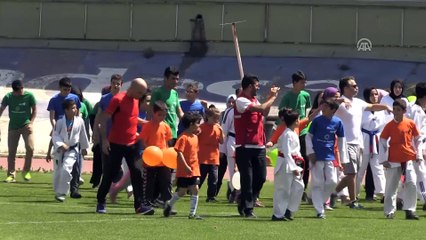 Diyabet ve astım hastası çocuklar spor yaptı - KONYA