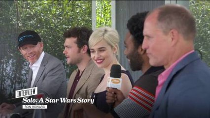 Solo : A Star Wars Story - Emilia Clarke, Donald Glover, Woody Harrelson et Ron Howard - Cannes 2018