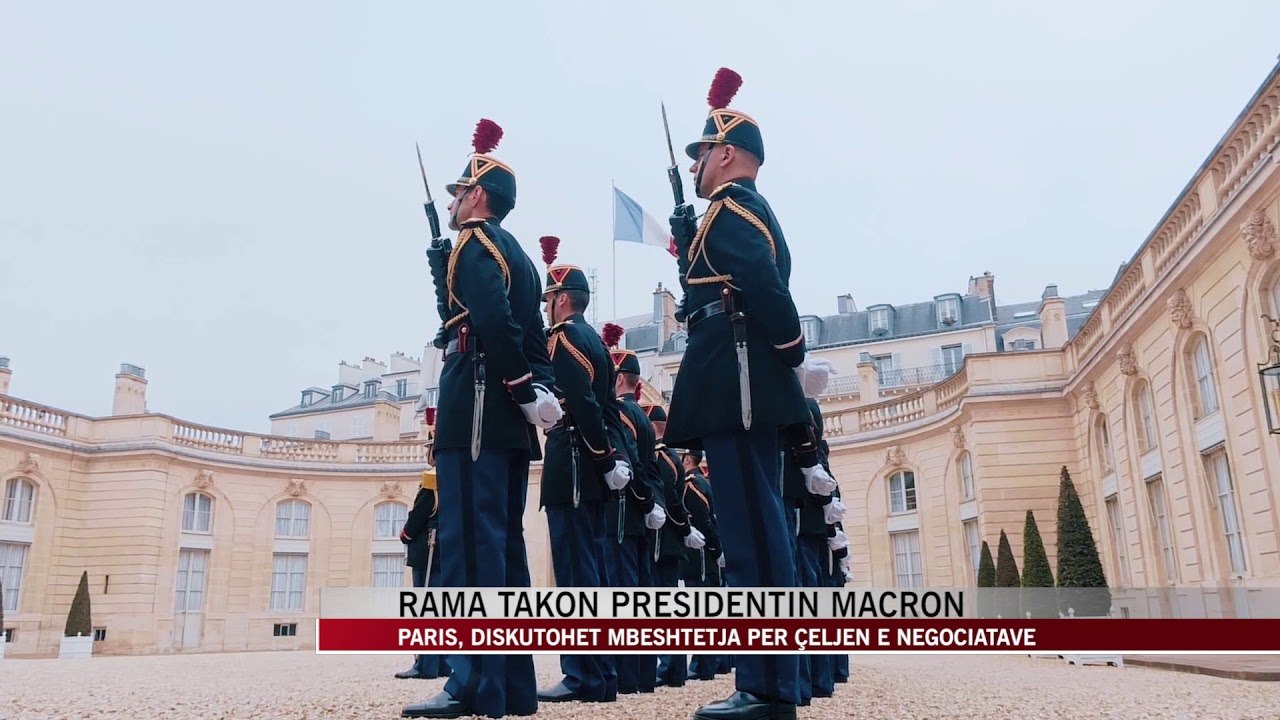 Rama takohet me Macron, në fokus reformat integruese - News, Lajme - Vizion Plus