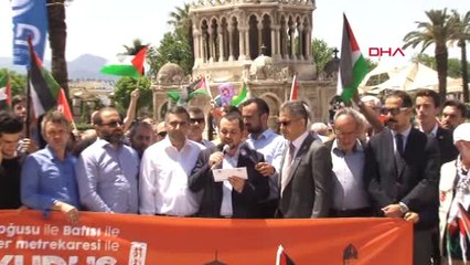 İzmir Kudüs Kararına İzmir'den Tepki