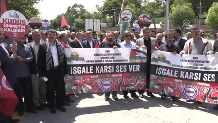 ABD'nin Tel Aviv Büyükelçiliğini Kudüs'e Taşımasına Tepki