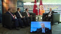Galatasaray Kulübü Başkanı Mustafa Cengiz AA Spor Masası'nda (13) - Abdürrahim Albayrak - İSTANBUL