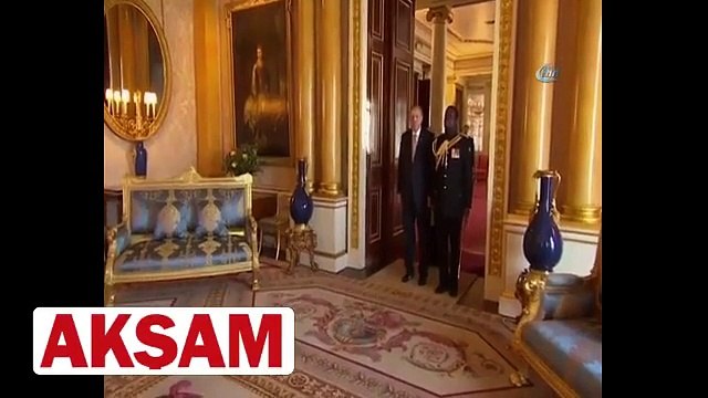 Cumhurbaşkanı Erdoğan, Kraliçe 2. Elizabeth ile görüştü