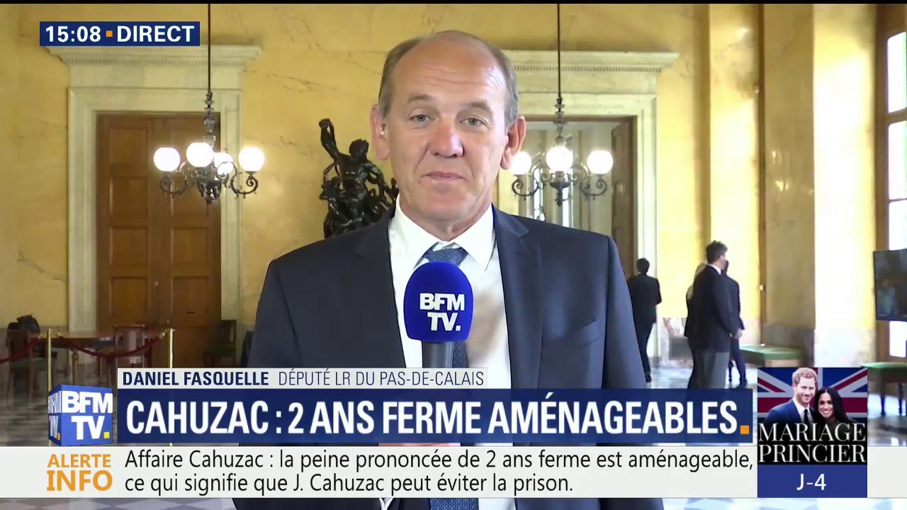 Procès Cahuzac: "A titre personnel, il a déjà payé. Ce qu'il a fait est extrêmement grave", estime Daniel Fasquelle (LR)