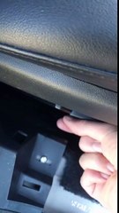 Tesla Model S kick plate removal to access fuse box