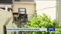 Woman Wearing Only Underwear Arrested After Crashing SUV Into House