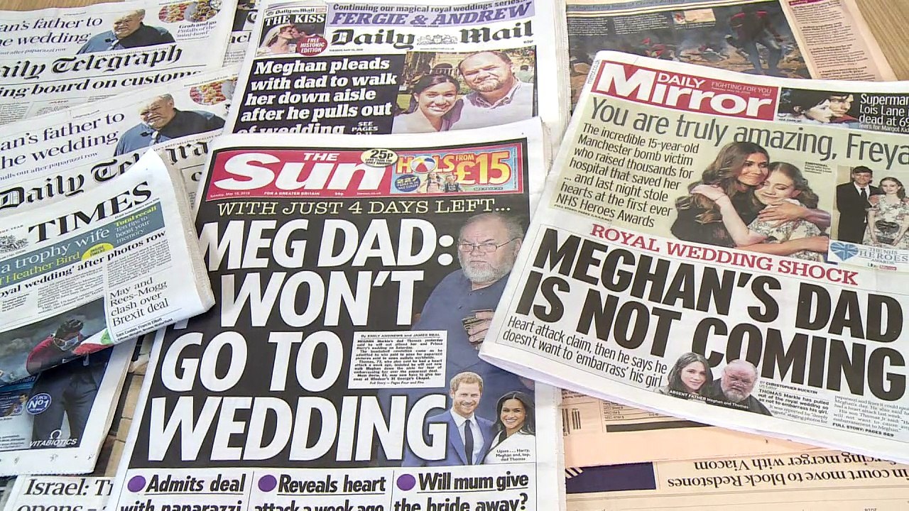 Er kommt nicht! Meghan muss wohl ohne Vater zum Altar