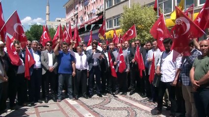 Filistinliler için gıyabi cenaze namazları ve protestolar - EDİRNE/KIRKLARELİ