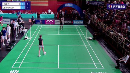 CDF Jeunes 2018 - SD U19 - 1/2F - HUET / LE TURDU