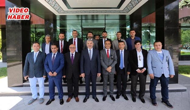 (15 Mayıs 2018) GAZETECİLER CEMİYETİ YENİ YÖNETİMİ BELEDİYE BAŞKANLARINI ZİYARET ETTİ…