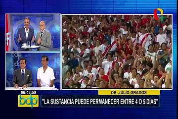 Doctor Julio Grados: “Es imposible contaminar una prueba antidoping”
