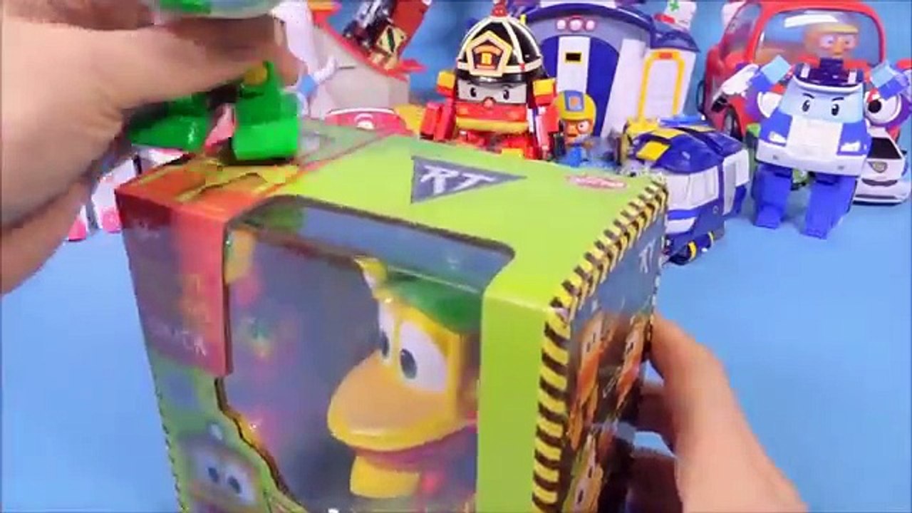 Robocar Poli and Robot Trains Super Wings transformers car toys