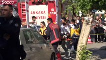 Ankara'da araç kaldırımdaki yayalara çarptı 1 ölü, 2'si ağır 6 yaralı