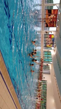 nage synchronisée - gala à Mons le 12 mai