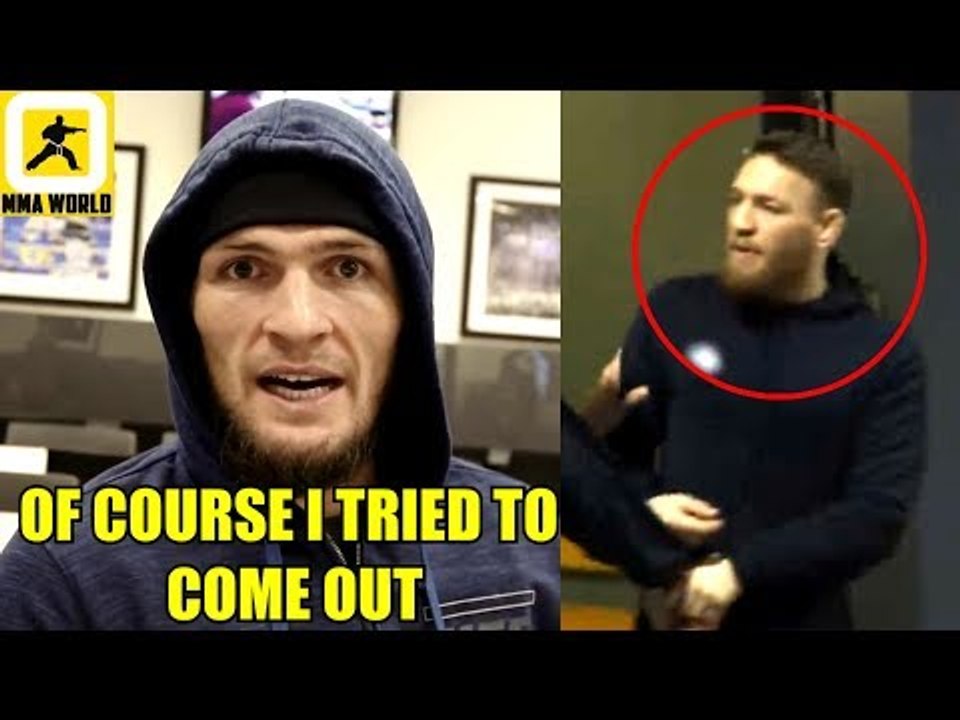 This is why Khabib didn't come out of the Bus when McGregor and Team attacked,UFC 223 W-ins