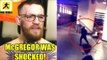 Conor McGregor was shocked after he broke the glass of the Bus,Justin Gaethje,Rose on Conor