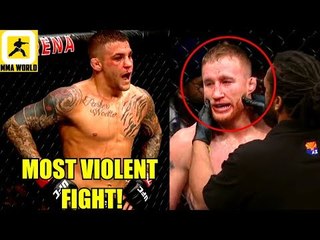 MMA Community reacts to the incredible fíght between Dustin Poirier vs Justin Gaethje,FOX 29 R