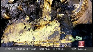 [中国新闻]江西南昌西汉海昏侯墓考古 “金玉满堂”的海昏侯墓