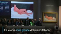 Desnudo de Modigliani subastado en USD 157,2 millones