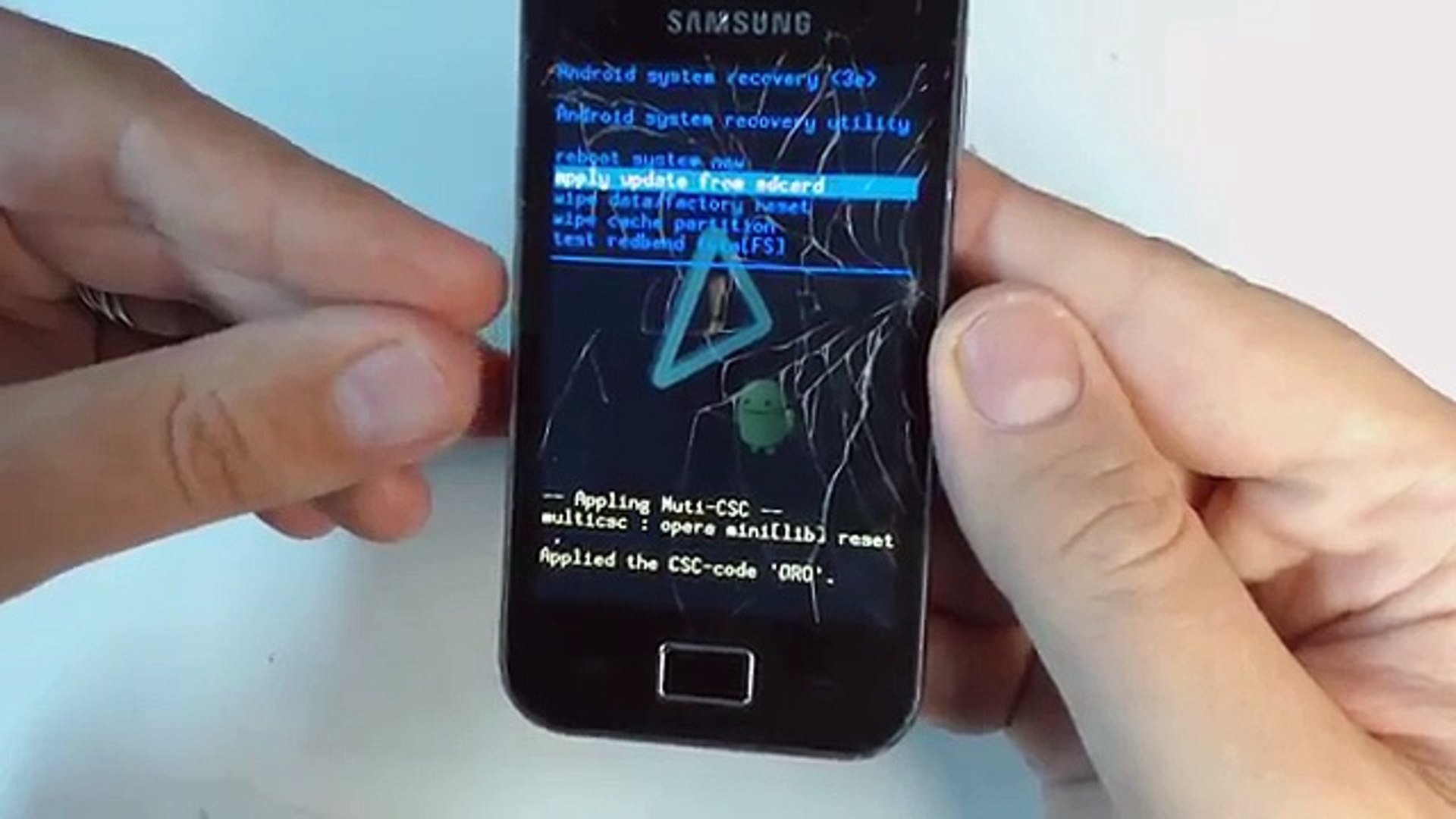 Samsung Galaxy Ace S5830 Hard Reset Video Dailymotion