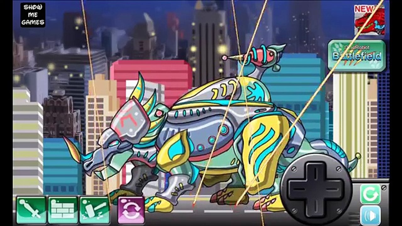 Styracosaurus Dino Robot - Dinosaur / U.F.O - Android Game Play 1080 HD
