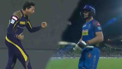 IPL 2018 : Jos Butler out for 39 runs (22b 5x4 2x6), Kuldeep strikes again | वनइंडिया हिंदी