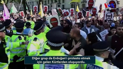 Erdoğan’ın İngiltere Ziyaretinde Arbede