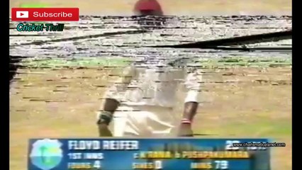 Ravindra Pushpakumara 2 wickets vs West Indies Ist Test at St John's in 1997 (2)