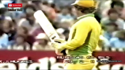 Sarfraz Nawaz Bowling vs Australia 1982 Benson & Hedges Series