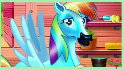 Fluttershy plays Weird Pony Games