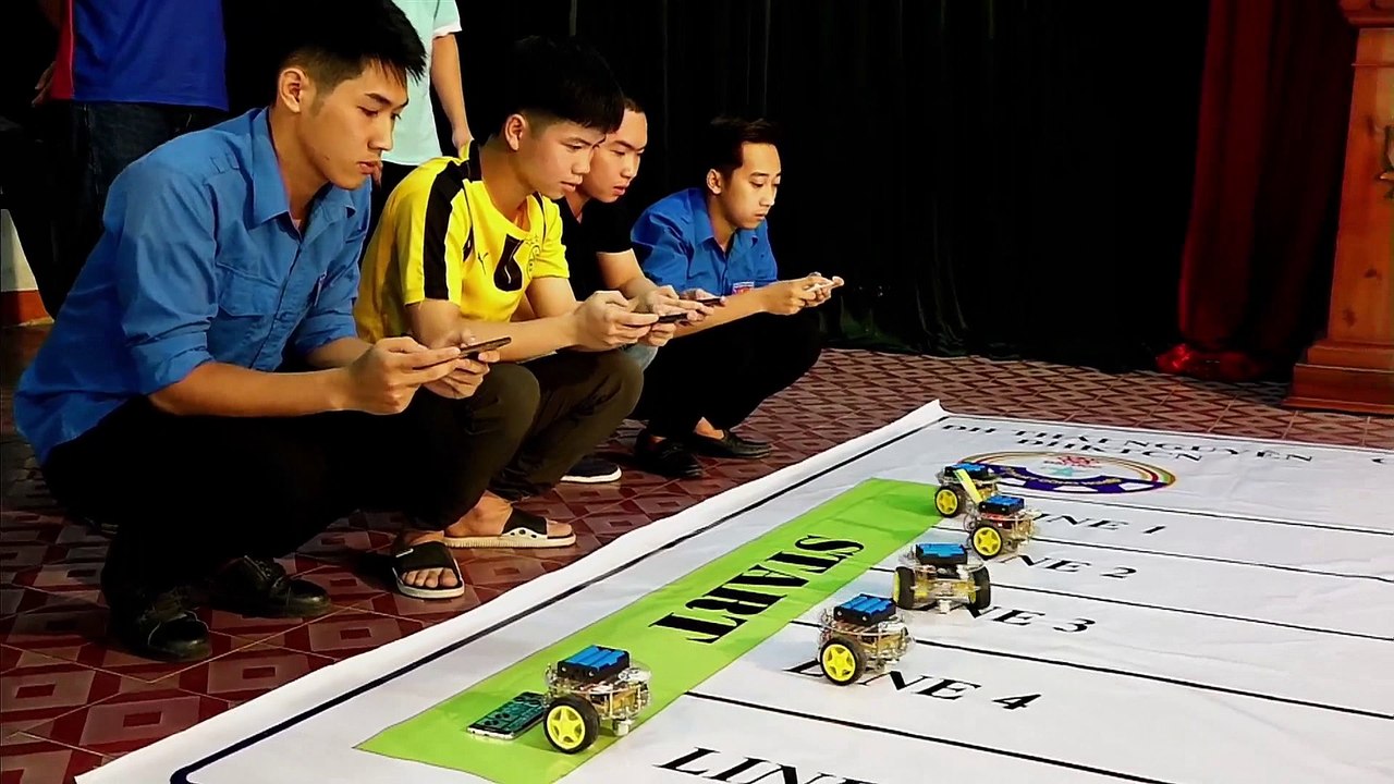 CUỘC ĐUA ROBOCON 2018 - KHOA ĐIỆN TỬ - TRƯỜNG ĐHCN THÁI NGUYÊN