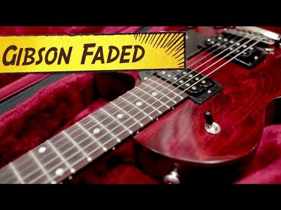Testei a Gibson Les Paul Studio Faded!