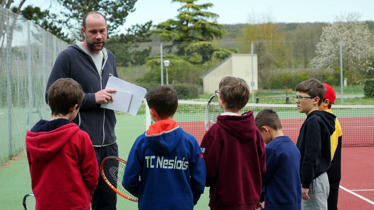 Galaxie-tennis - Evaluation sur terrain orange