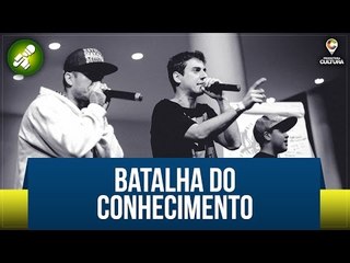 Rap de Improviso na Batalha do Conhecimento - Fabio Brazza