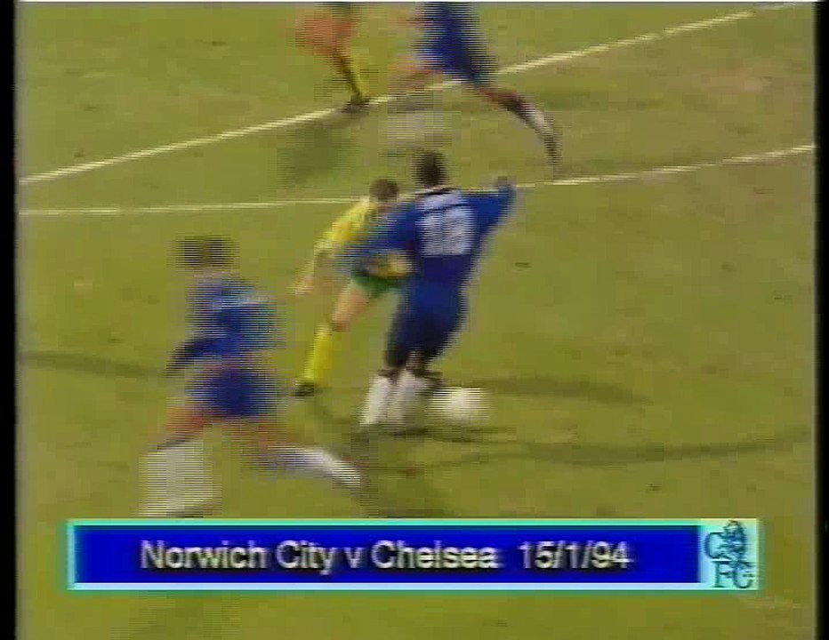 Norwich City - Chelsea 15-01-1994 Premier League