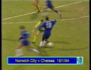 Norwich City - Chelsea 15-01-1994 Premier League