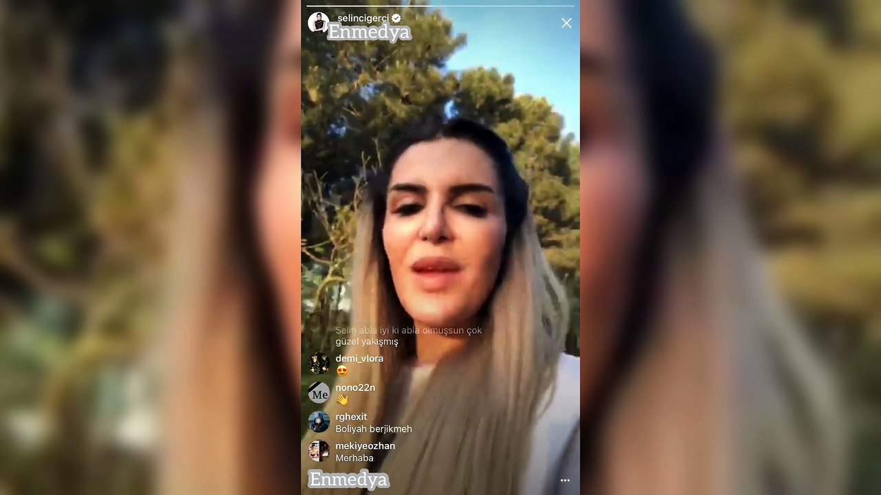 Selin Ciğerci Sevgilisi İle Canlı Yayında Çok Eğlendi! | Canlı Yayın #Enmedya