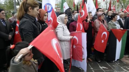 ABD'nin Tel Aviv Büyükelçiliğini Kudüs'e taşımasına tepki - ARDAHAN