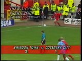 Swindon Town - Coventry City 05-02-1994 Premier League