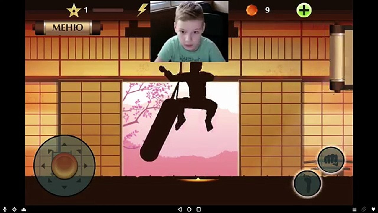 Shadow Fight 2 - БИТВА С ЭДВИНОМ #1 Мои игры на планшете Обзор Android Gameplay