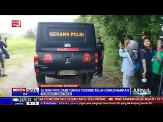 Polda Jatim Ledakkan 54 Pom Pipa