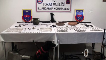 Tokat merkezli tarihi eser operasyonu: 13 gözaltı