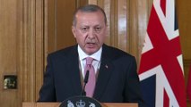 Cumhurbaşkanı Erdoğan: '(ABD) Bölgedeki ihtilafın çözümünde arabulucu değil, taraf olduğunu göstermiştir' - LONDRA
