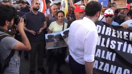 Kadıköy'de Kudüs Protestoları