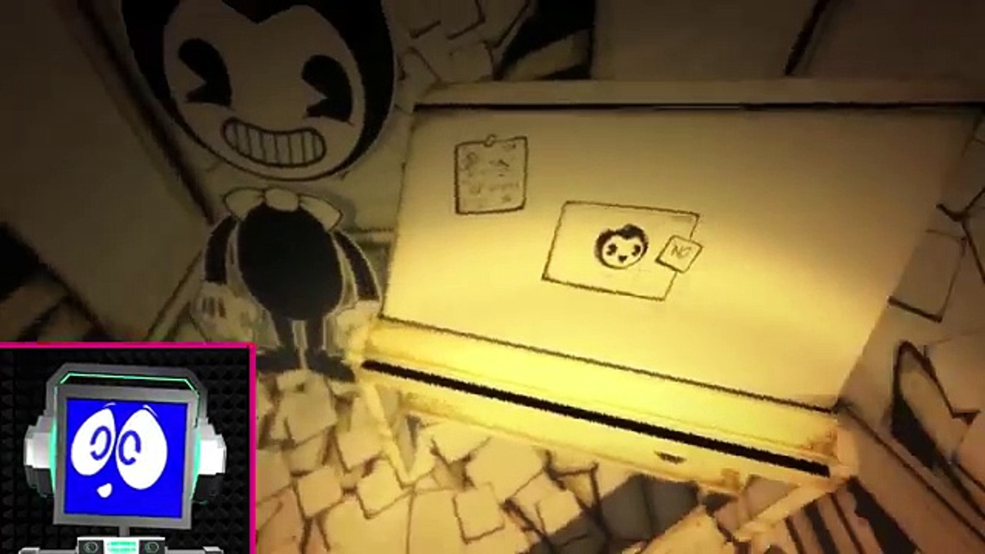 Bendy Glitch Bendy And The Ink Machine Chapter One Lets Play Fandroid Game - 