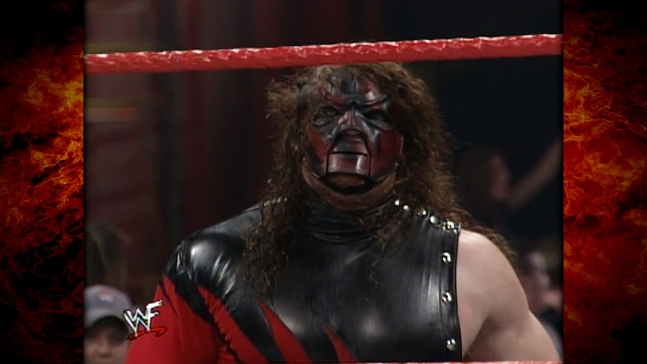 Kane vs Jeff Jarrett w/ Debra & Owen Hart Handicap Tag Titles Match (X-Pac Saves Kane)! 4/4/99