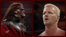 Kane vs Jeff Jarrett w/ Debra (Kane Not Fazed by Jarrett's Guitar Shot to the Head)! 11/29/98