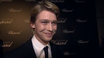 Joe Alwyn Receives Cannes 2018 Chopard Trophy
