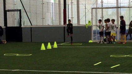 Killyan Garcia avec l'ASPTG ELITE FOOTBALL - Five Perpignan - 14.05.2018